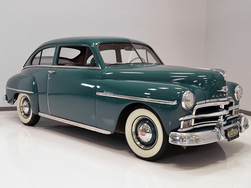 Harwood Motors 1950 Plymouth P19 Deluxe 2 Door Sedan Sold