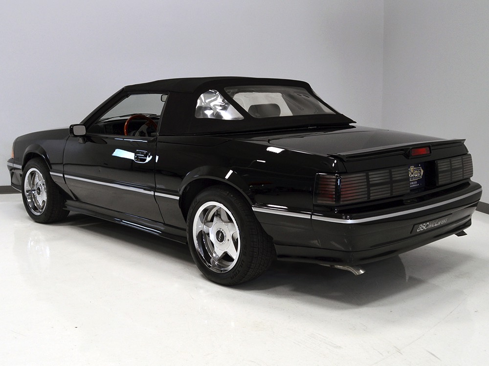Harwood Motors 1988 Ford Asc Mclaren Convertible Sold