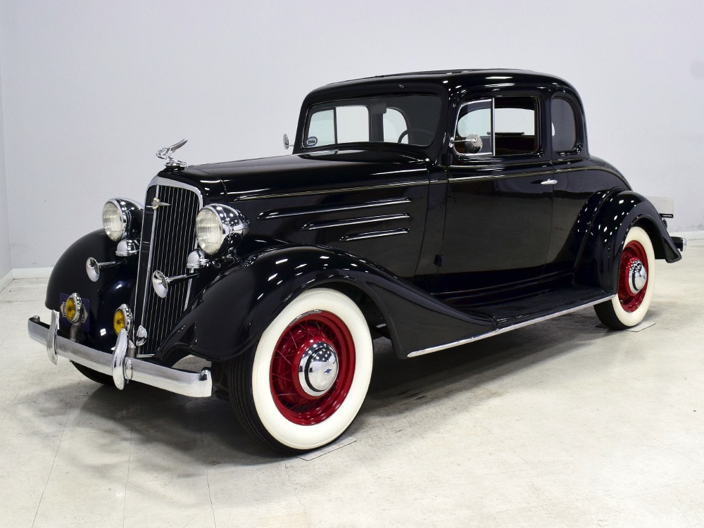 Harwood Motors :: 1934 Chevrolet Master 5-Window Coupe - SOLD